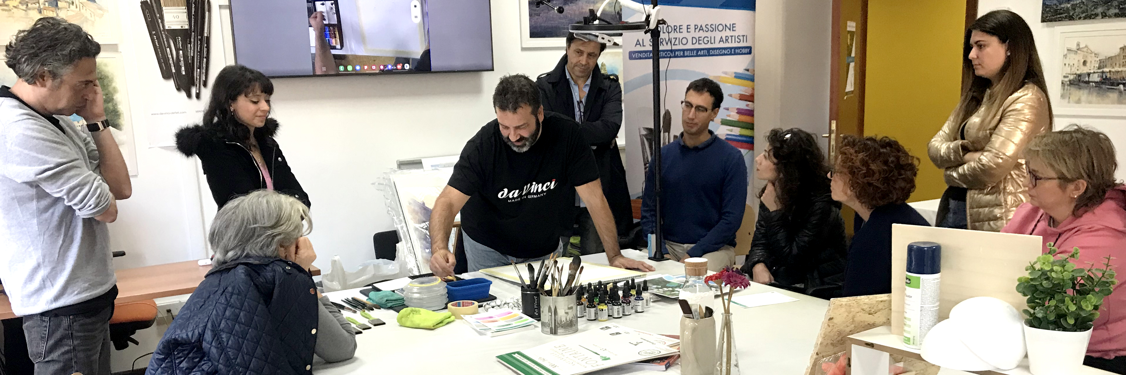 Workshop di Pittura e Disegno a Palermo
